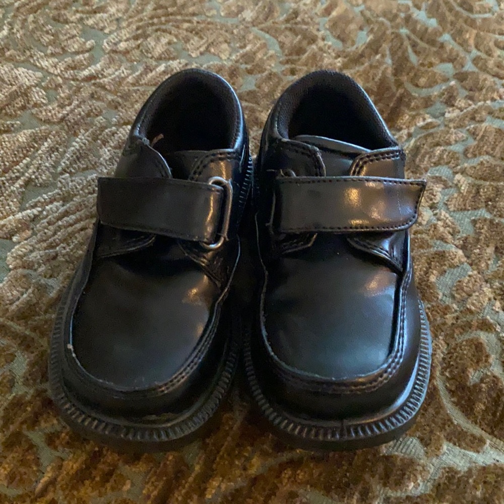 French toast black oxfords size 6 toddler